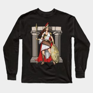 Greek Goddess Athena Long Sleeve T-Shirt